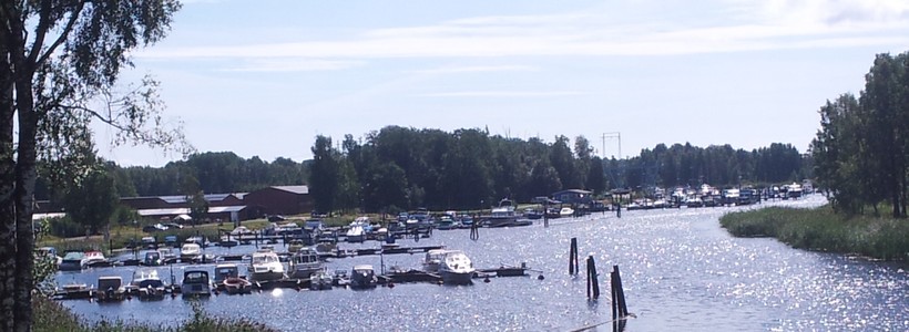 Båtar vid Karlstad Båtklubb